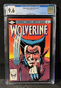 Wolverine Limited Series 1 CGC 9.6 Frank Miller