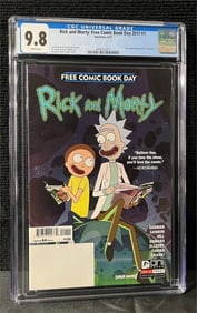 Rick & Morty FCBD 1 CGC 9.8