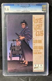 Lone Wolf & Cub 5 CGC 9.6 Frank Miller Art