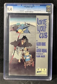 Lone Wolf & Cub 7 CGC 9.4 Frank Miller Art