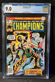 Champions 10 CGC 9.0 Marvel Bronze Age Comic
