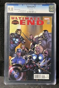 Ultimate End 1 CGC 9.8 Marquez Variant Cover Comic