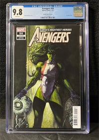 Avengers 50 Bianchi Variant CGC 9.8 1:25 RI comic