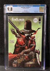 Gunslinger Spawn 1 Game Stop Exclusive CVR CGC 9.8