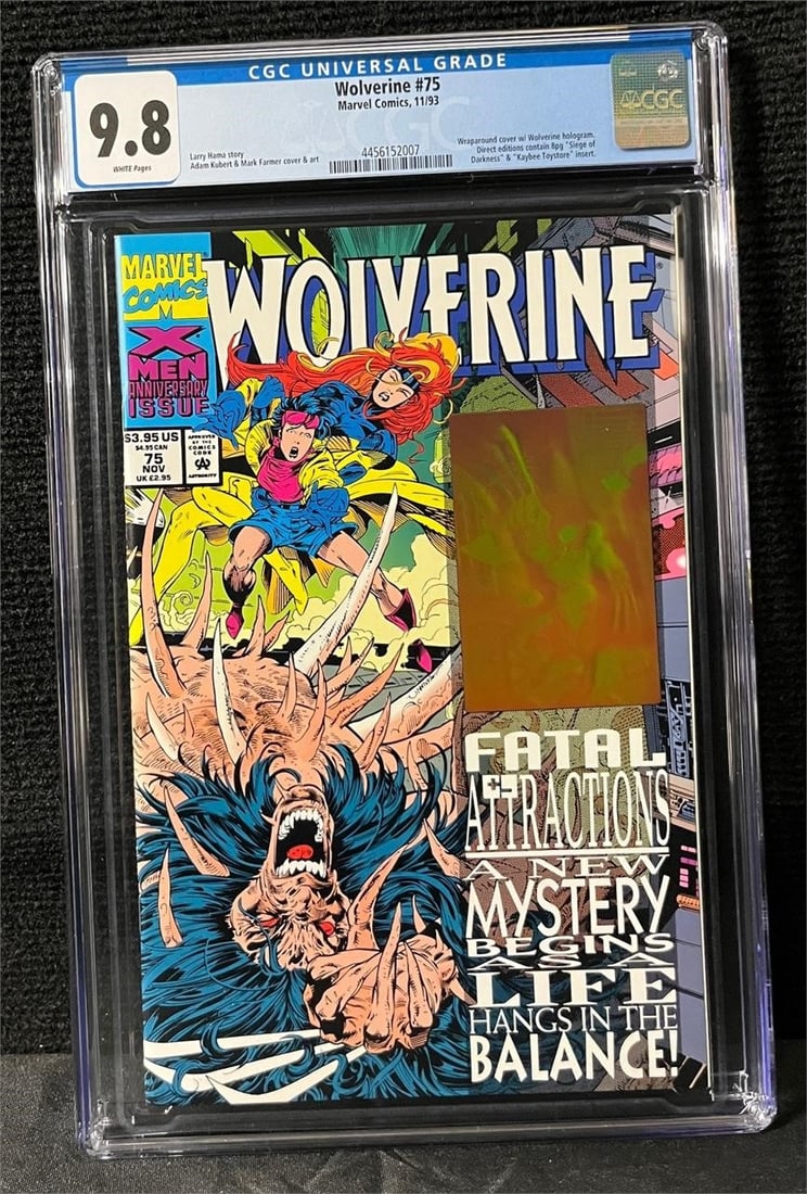 Wolverine 75 CGC 9.8 Key Comic (1 of 1)