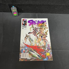 Spawn 9 RARE Newsstand Ed. Key Comic