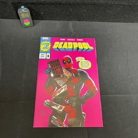 Deadpool 1 Galaxycon Variant Cover LE
