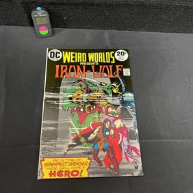 Weird Worlds 8 1st App Iron Wolf