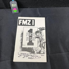 FMZ1 1970's Key Fanzine RARE Comic Fanzine