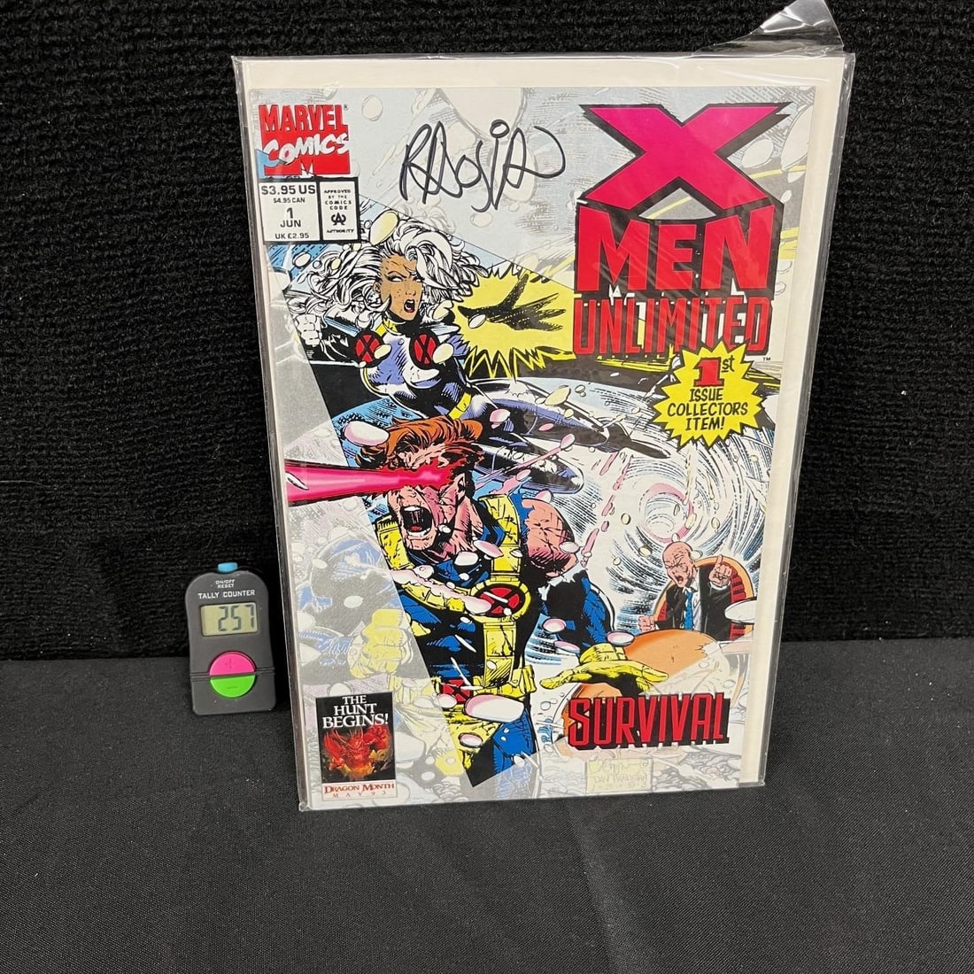 X-men Unlimited 1 Signed by Mark Pacella DF COA (1 of 3)