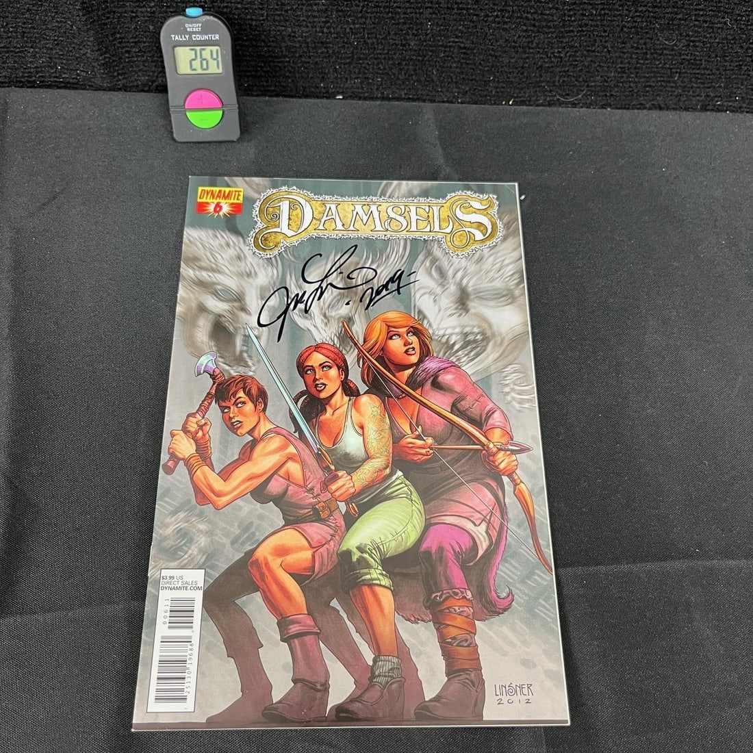 Damsels Signed by Joseph Michael Linsner Comic (1 of 1)