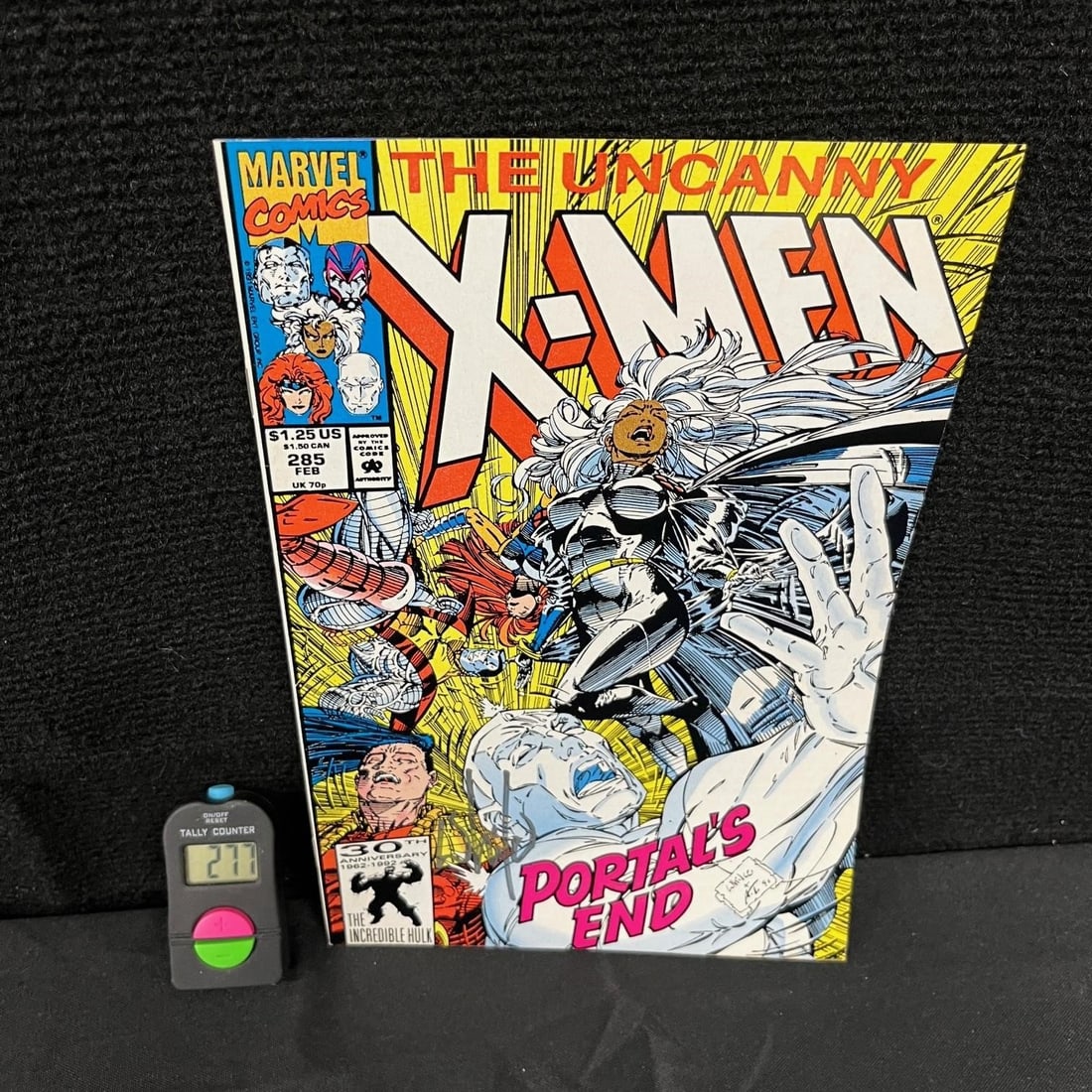 X-men 285 Signed by Whilce Portacio (1 of 2)