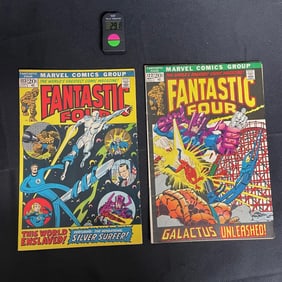 Fantastic Four 122 & 123 Marvel Bronze Age