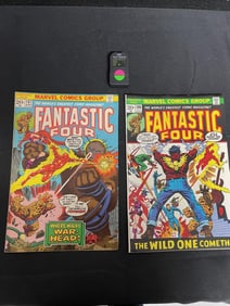 Fantastic Four 136 & 137 Marvel Bronze Age Comics