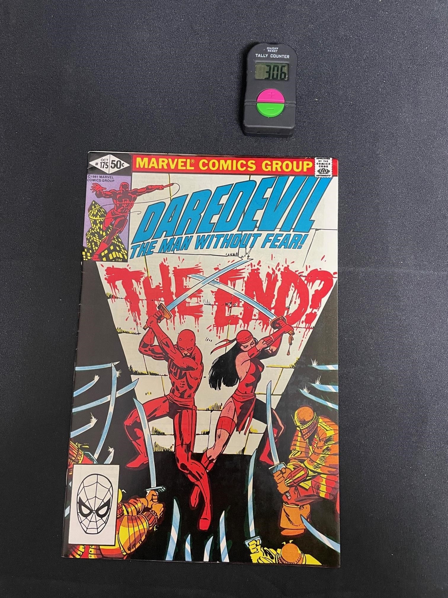 Daredevil 175 Frank Miller Story & Art: We are a veteran owned company. Please look at the pictures carefully to determine what you believe the condition of collectible is. We are currently accepting consignments. Email us a aeronhouse1994@