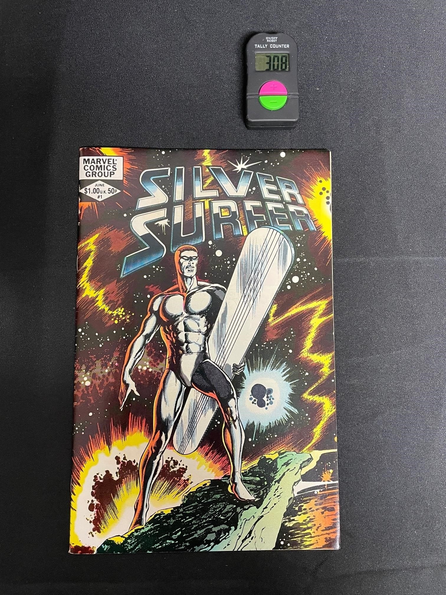 Silver Surfer 1 John Byrne one-shot: We are a veteran owned company. Please look at the pictures carefully to determine what you believe the condition of collectible is. We are currently accepting consignments. Email us a aeronhouse1994@