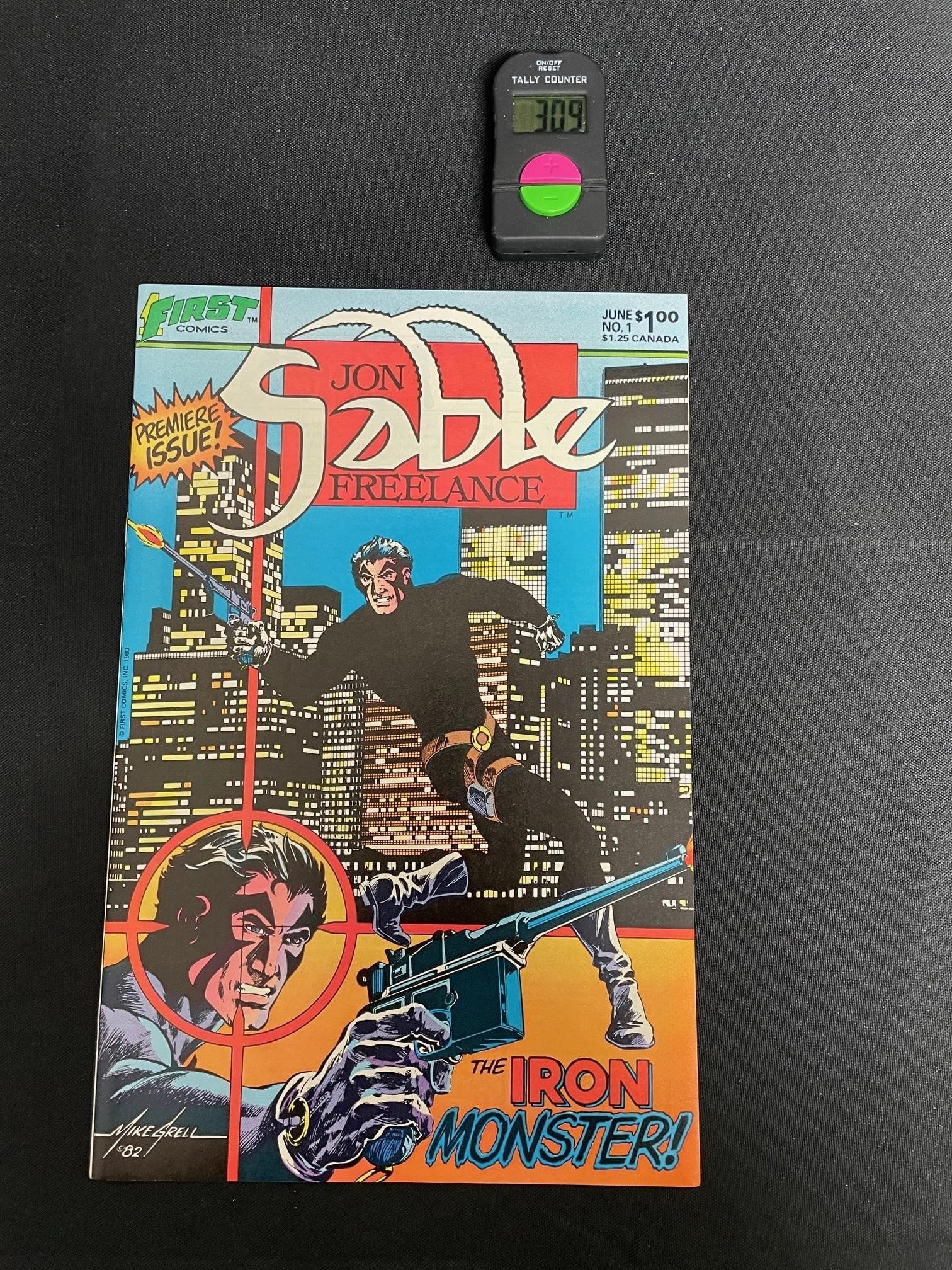 Jon Sable Freelance 1 Bronze Age 1st App (1 of 2)