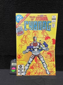 Tales of the New Teen Titans 1 Cyborg Key
