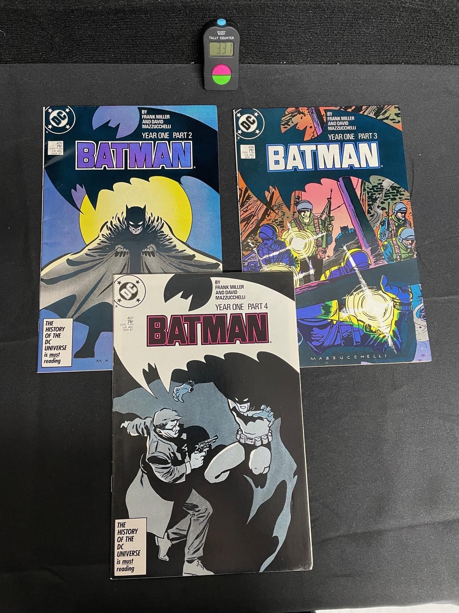 Batman 405-407 Year One Story DC Comics (1 of 2)