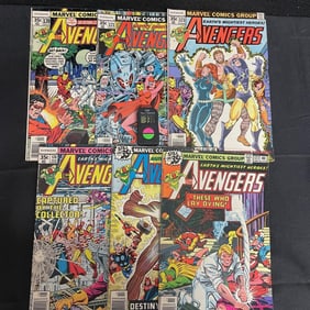Avengers Marvel Bronze Age Comics in the 170's