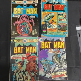 Batman DC Comics Bronze Age Comic Lot