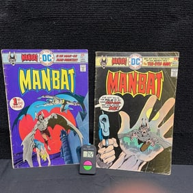 Manbat 1 & 2 DC Bronze Age Comics