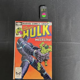 Hulk 275 vs. Megalith Marvel Bronze Age Comic
