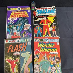DC Bronze Age Comics Feat. Shazam!, Flash