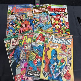 Avengers Bronze Age Comics in the 140's