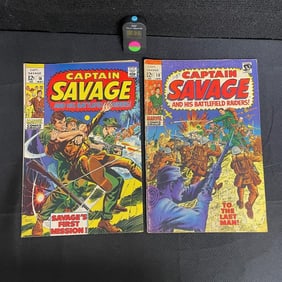 Captain Savage Marvel Silver Age Comics