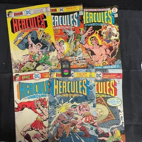 Hercules Unbound DC Bronze Age Comics