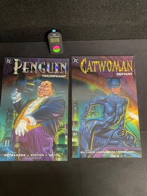 Catwoman Defiant + Penguin DC Comic