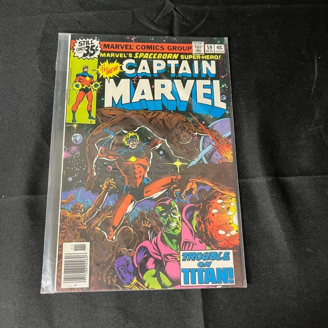 Captain Marvel 59 Marvel Bronze Age Comic (1 of 2)