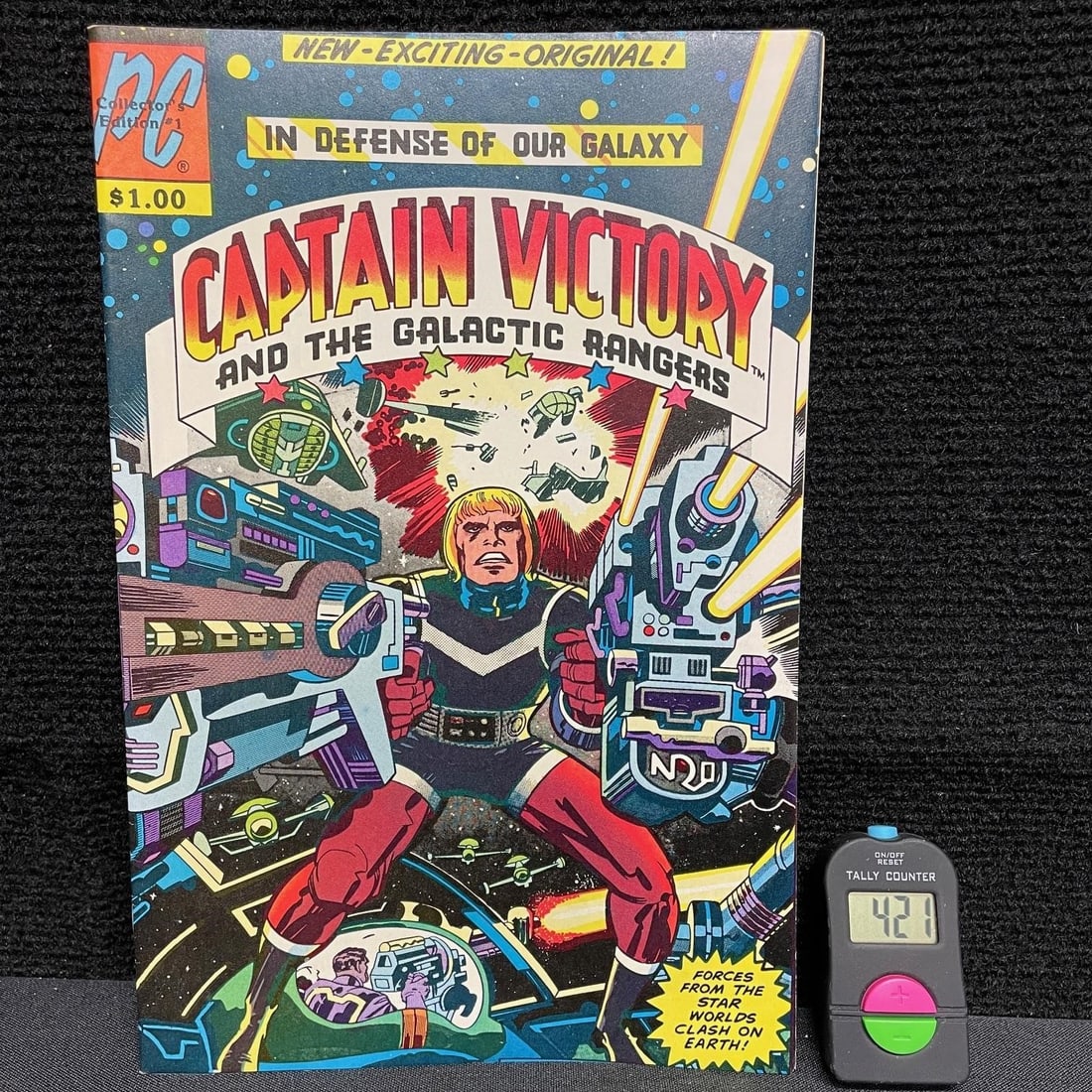 Captain Victory 1 PC Comics Jack Kirby Comic (1 of 2)