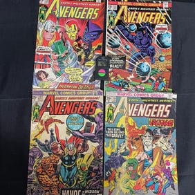 Avengers Bronze Age Comics in the 120's