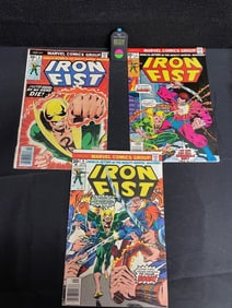 Iron Fist 7,8, & 9 Marvel Bronze Age Comics
