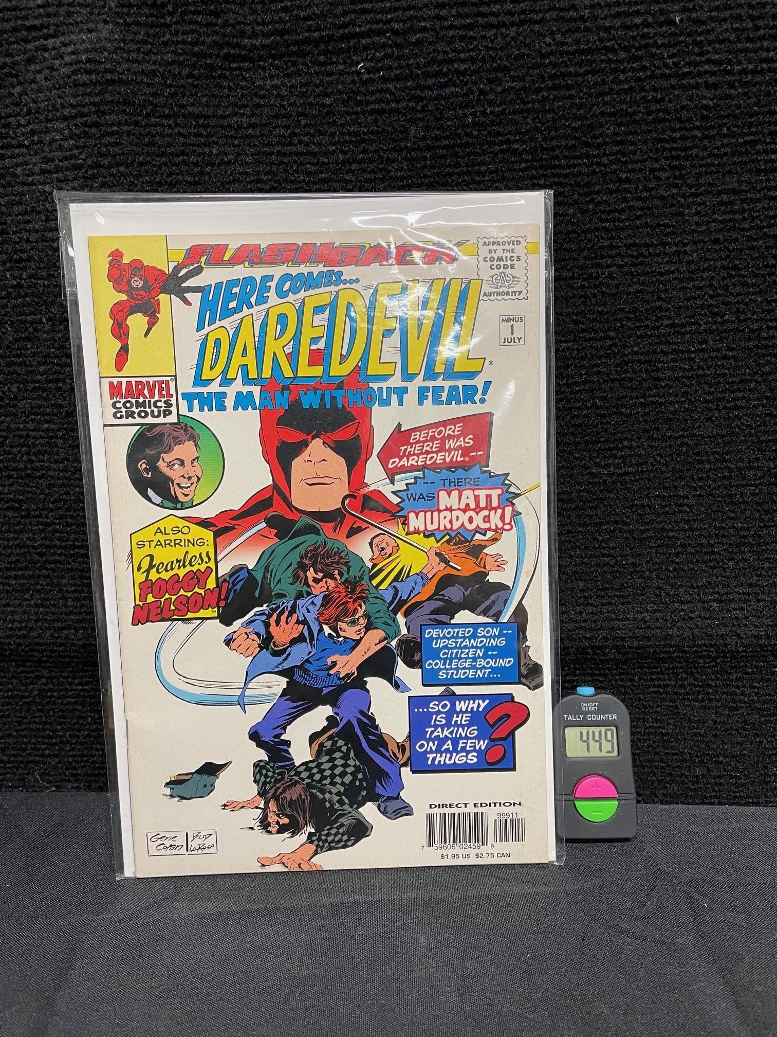 Daredevil minus 1 Marvel Copper Age Comic (1 of 1)