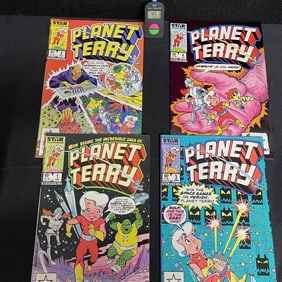 Planet Terry 1-4 Marvel/Star Comic Series
