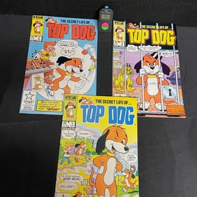 Top Dog 1-3 Marvel/Star Comics Series