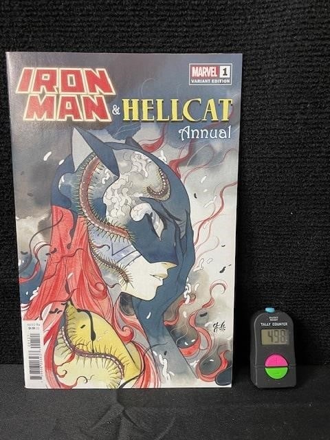 Iron Man & Hellcat Annual 1 Variant Cover (1 of 2)