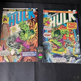 Hulk 195 & 196 Marvel Bronze Age Comics