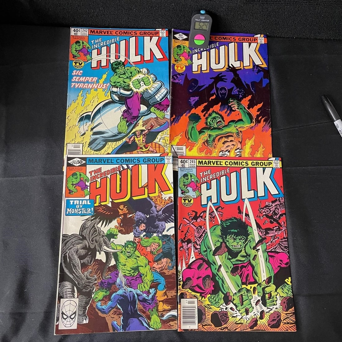 Hulk Bronze Age Comic Lot: We are a veteran owned company. Please look at the pictures carefully to determine what you believe the condition of collectible is. We are currently accepting consignments. Email us a aeronhouse1994@