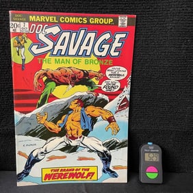Doc Savage Marvel Bronze Age Series