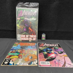 Avengers Comics w/Dissassembled Story