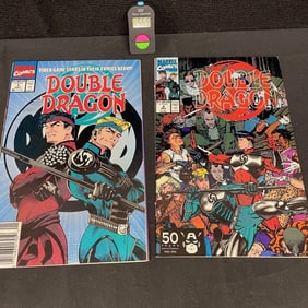 Double Dragon 1 & 2 Marvel Comics Series