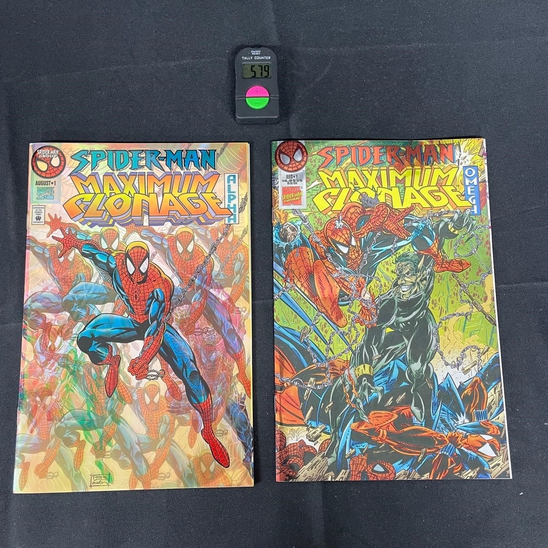 Spider-man Maximum Clonage Comics (1 of 2)