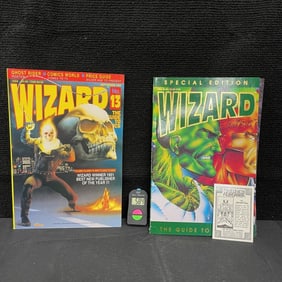 Wizard 13 & SE w/Wolverine Promo Card