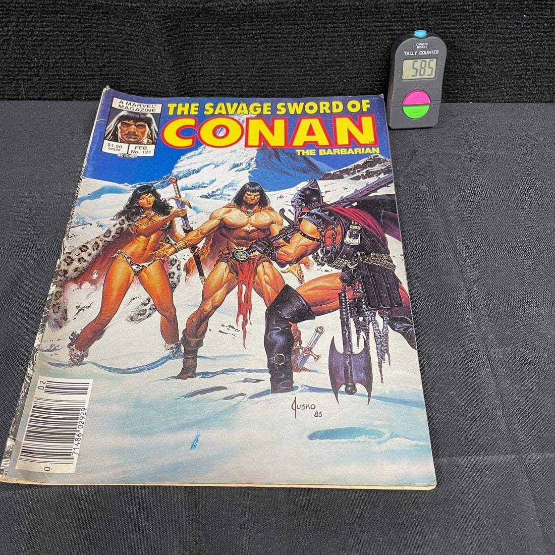 Savage Sword of Conan 121: We are a veteran owned company. Please look at the pictures carefully to determine what you believe the condition of collectible is. We are currently accepting consignments. Email us a aeronhouse1994@