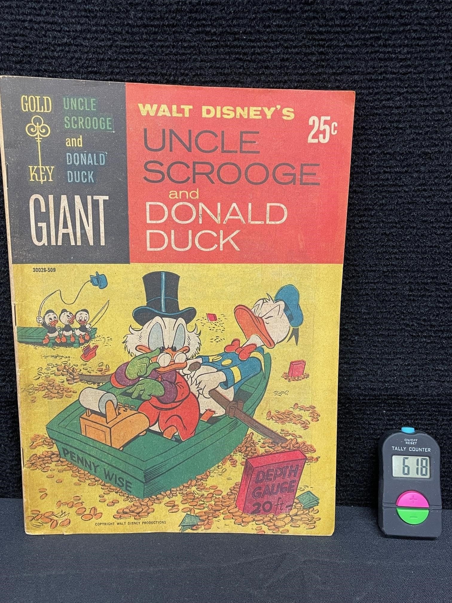Uncle Scrooge & Donald Duck Giant Gold Key Comic (1 of 2)
