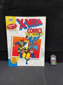 X-men Comics Coloring Book Unused